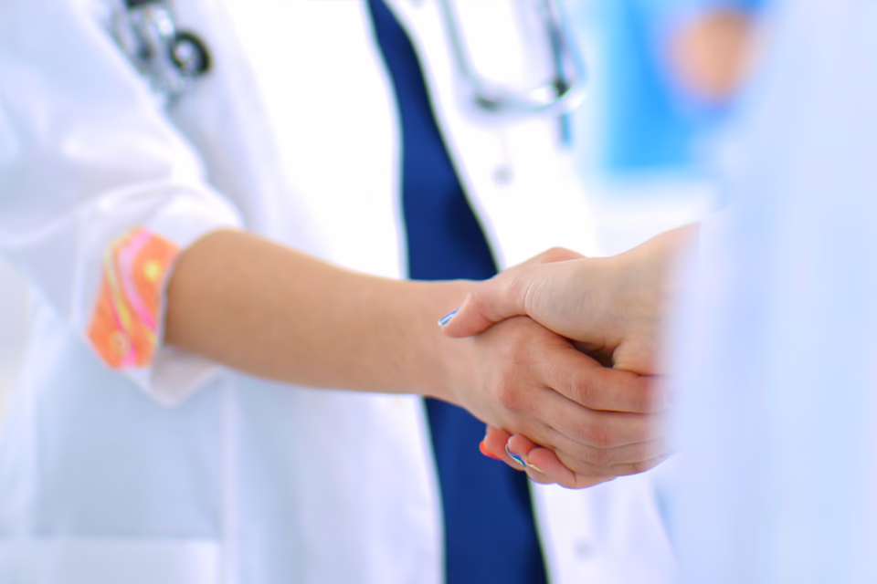 vet handshake